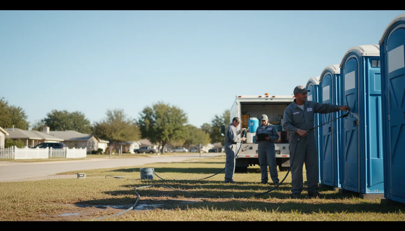 Long-Term Portable Toilet Rental in California, PA near me
